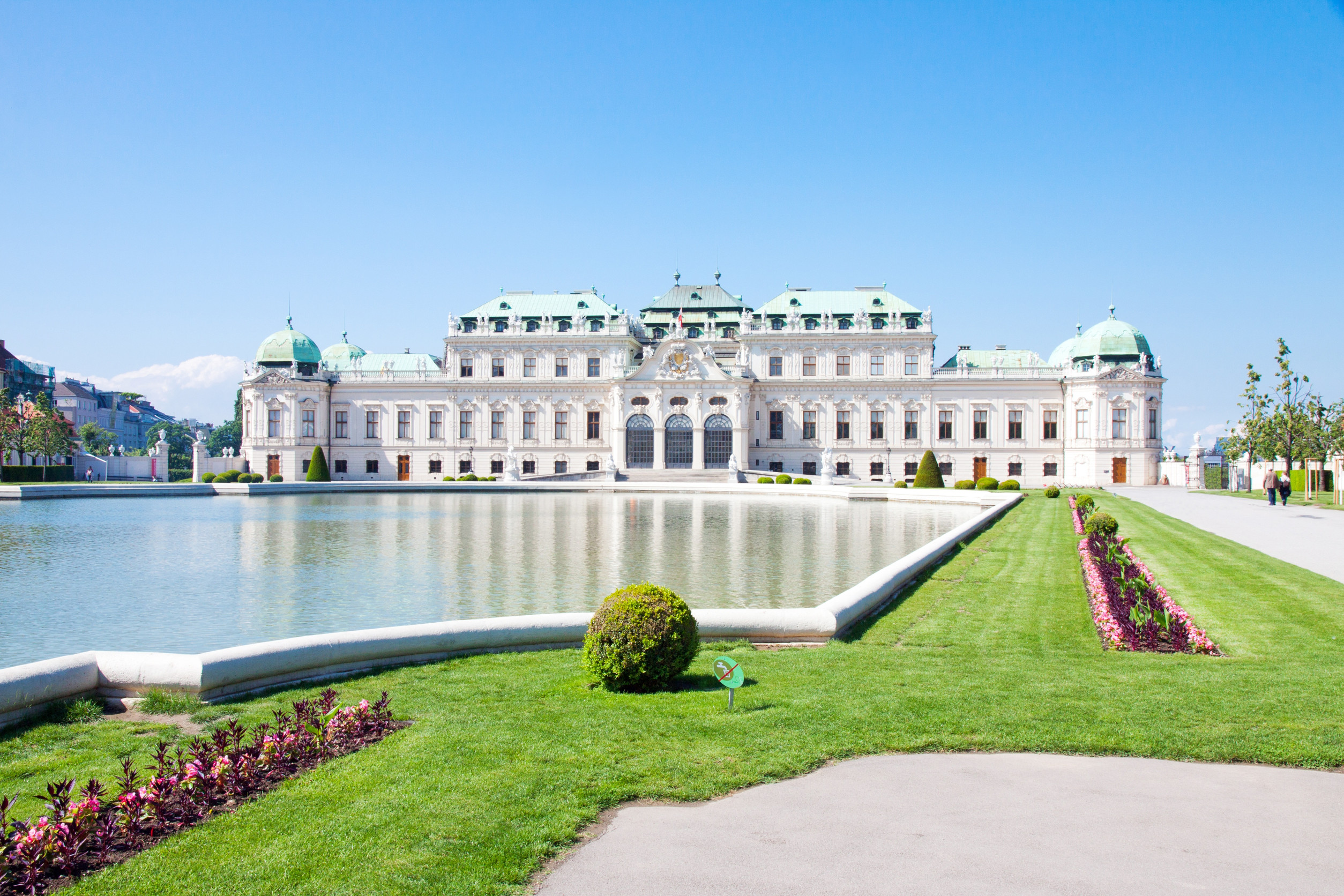 exterior of belvedere palace wien austria exterior of belvedere palace wien austria