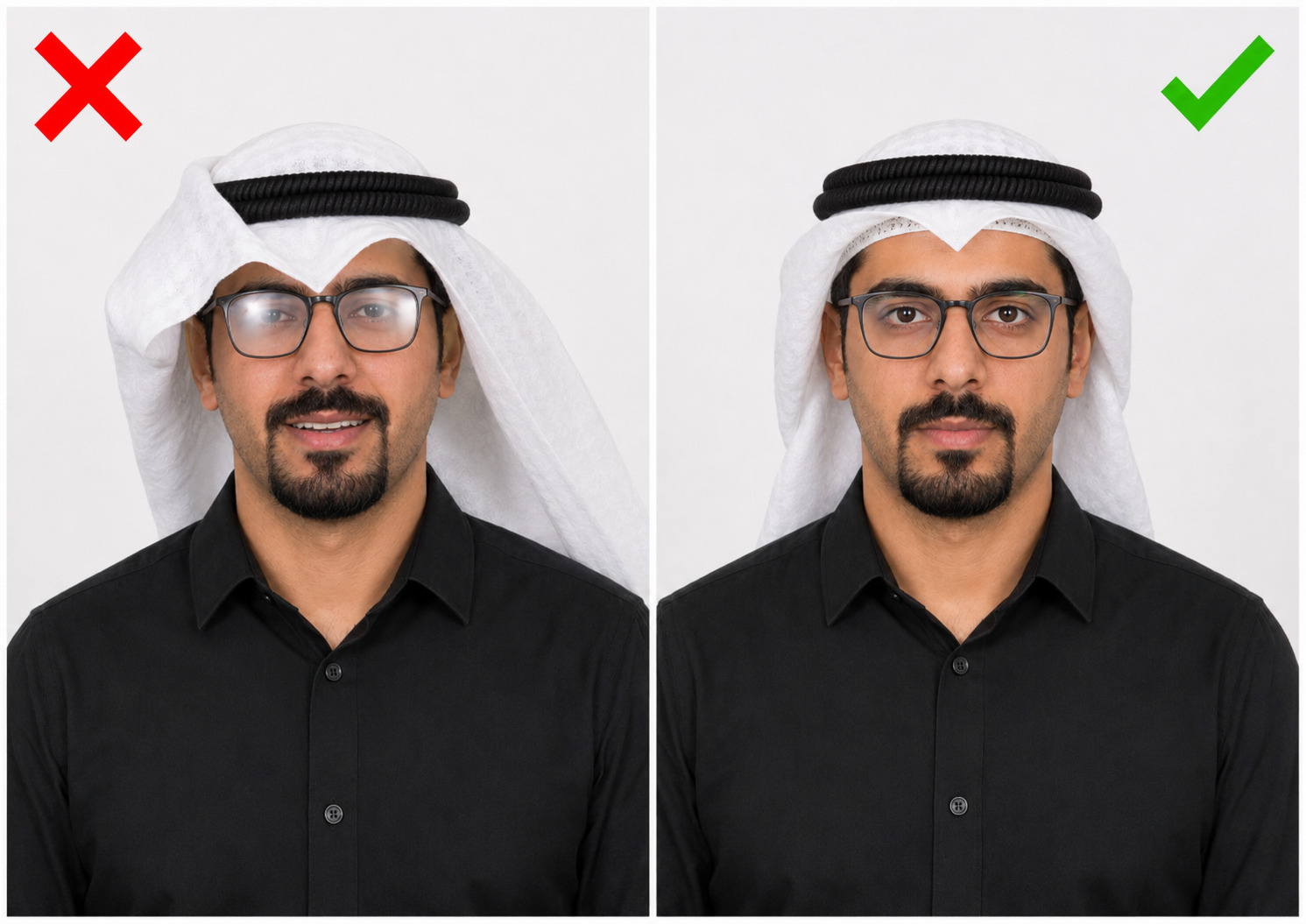 Passport Photo Of What You Can And Cannot Wear